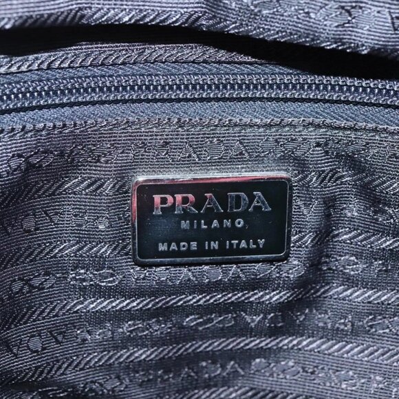 PRADA Tote Bag Nylon Red Auth MY293 - Picture 11 of 16